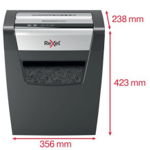Paper Shredder - Rexel X410 Particle Cutting, Black Paper Shredder - Rexel X410 Particle Cutting, Black