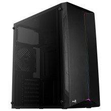 Kompiuterio Korpusas - Aerocool Split Midi Tower Juodas