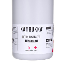 Thermos Bottle - Kambukka Elton 600 ml Chalk White Thermos Bottle - Kambukka Elton 600 ml Chalk White