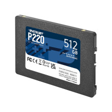 SSD - Patriot Memory P220 512GB 2.5' SATA III SSD - Patriot Memory P220 512GB 2.5' SATA III