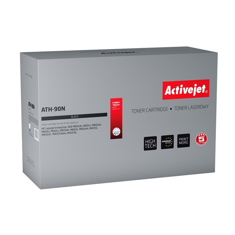 Tonerio Kasetė - Activejet ATH-90N, 10 000 Puslapių, Juoda