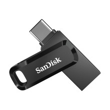 USB Atmintinė - Sandisk Ultra Dual Drive Go 64GB juoda USB Atmintinė - Sandisk Ultra Dual Drive Go 64GB juoda