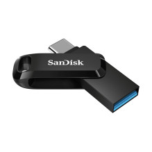 USB Atmintinė - Sandisk Ultra Dual Drive Go 64GB juoda USB Atmintinė - Sandisk Ultra Dual Drive Go 64GB juoda