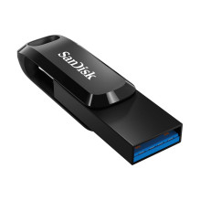 USB Atmintinė - Sandisk Ultra Dual Drive Go 64GB juoda USB Atmintinė - Sandisk Ultra Dual Drive Go 64GB juoda