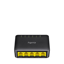 Network Equipment - Cudy Switch GS105D 5-Port 1Gbps 95x60x90mm Network Equipment - Cudy Switch GS105D 5-Port 1Gbps 95x60x90mm