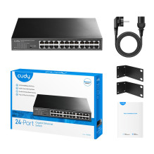 Komutatorius - Cudy GS1024 24 Prievadų 48 Gbit / s Juodas