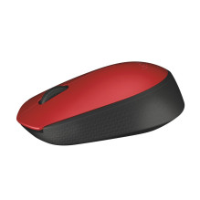 Input Device - Logitech Mouse M171 Wireless 2.4 GHz Battery Life 12 Months Red