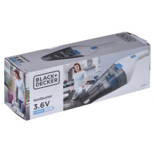Nešiojamas Dulkių Siurblys - Black & Decker NVC115JL 0,325L 3,6V Ličio Jonų Pilka / Balta Nešiojamas Dulkių Siurblys - Black & Decker NVC115JL 0,325L 3,6V Ličio Jonų Pilka / Balta