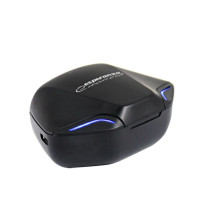 Wireless Headphones - Esperanza EH231K Bluetooth 5.0 Headphones with Microphone Black