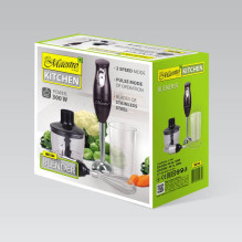 Blender - Feel-Maestro MR-564 5-in-1 0.6L 300W Stainless Steel Black Blender - Feel-Maestro MR-564 5-in-1 0.6L 300W Stainless Steel Black