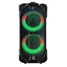 Bluetooth Garsiakalbis - Esperanza EP157 10W FM LED RGB Juodas Bluetooth Garsiakalbis - Esperanza EP157 10W FM LED RGB Juodas