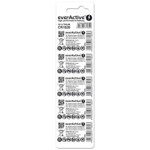 Button Battery - everActive CR1620 5 pcs. 3V Button Battery - everActive CR1620 5 pcs. 3V
