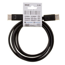 DisplayPort Laidas - Savio CL-136 2 m Juodas