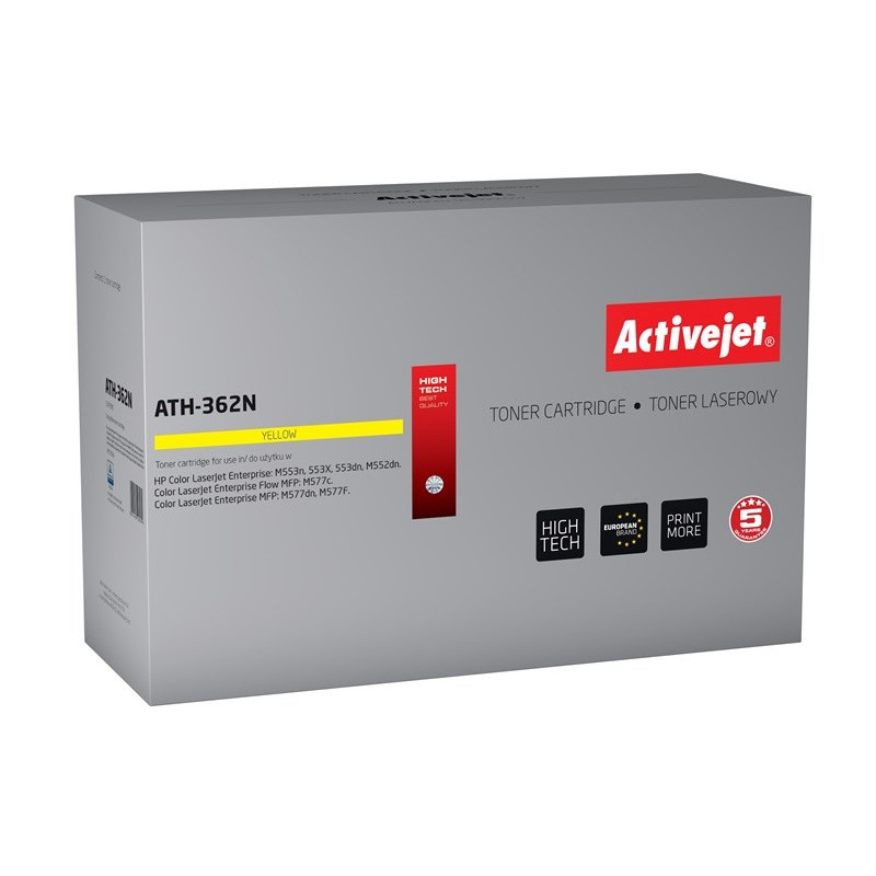 Tonerio Kasetė - Activejet ATH-362N 5000 puslapių Geltona