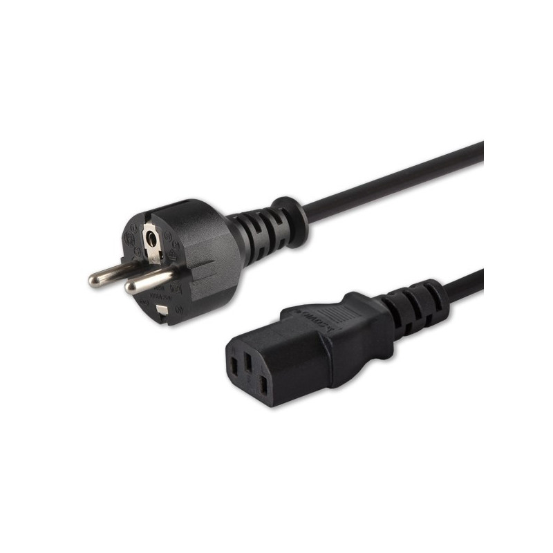 Power Cable - Savio Schuko (M) - IEC C13 1.8 m CL-138