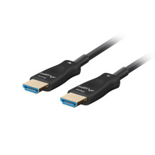 HDMI Laidas - Lanberg HDMI M / M V2.1 50M 8K Optical AOC 48 Gbit / s