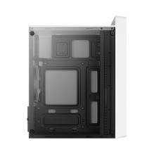 Computer Case - Aerocool PGS CS-109-G-WT-v1 FRGB White Computer Case - Aerocool PGS CS-109-G-WT-v1 FRGB White