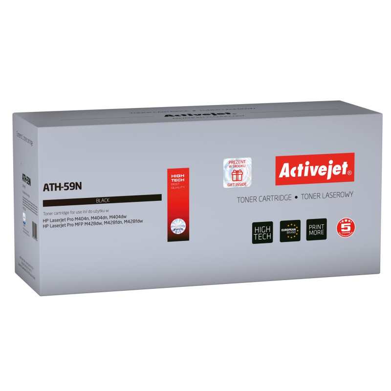 Tonerio Kasetė - Activejet ATH-59N 3000 Puslapių Juoda