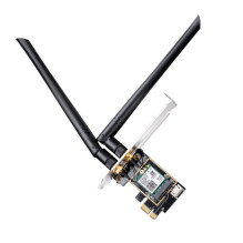 Network Card - Cudy WE3000 Wi-Fi 6E PCI-E Adapter 2400 Mbit/s Tri-Band Bluetooth 5.2 Network Card - Cudy WE3000 Wi-Fi 6E PCI-E Adapter 2400 Mbit/s Tri-Band Bluetooth 5.2