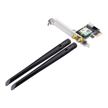 Network Card - Cudy WE3000 Wi-Fi 6E PCI-E Adapter 2400 Mbit/s Tri-Band Bluetooth 5.2 Network Card - Cudy WE3000 Wi-Fi 6E PCI-E Adapter 2400 Mbit/s Tri-Band Bluetooth 5.2