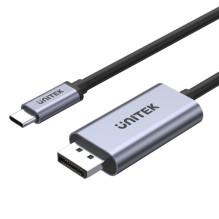DisplayPort Adapter - Unitek V1409A USB-C Black / Gray