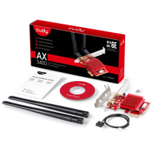 Network Card - Cudy WE3000S PCI-E Adapter 235x140x40 mm Network Card - Cudy WE3000S PCI-E Adapter 235x140x40 mm