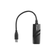 Network Card - Lanberg NC-1000-01 USB Hot-Swap Black