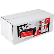 Įrankių Dėžė - Yato YT-09107, Metalinė, Juoda, Raudona