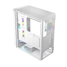 Case - Logic Ports ARGB Minidi USB 3.0 White