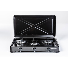 Stove - Ravanson K-03TB Black, White 60 cm 3 Zones Stove - Ravanson K-03TB Black, White 60 cm 3 Zones