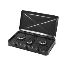 Viryklė - Ravanson K-03TB Juoda, Balta 60 cm 3 Zonų