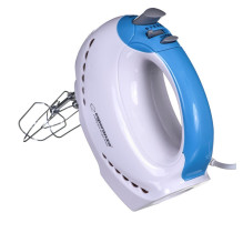 Hand Mixer - Esperanza EKM010 300W Variable Speed Turbo Light Blue, White Hand Mixer - Esperanza EKM010 300W Variable Speed Turbo Light Blue, White