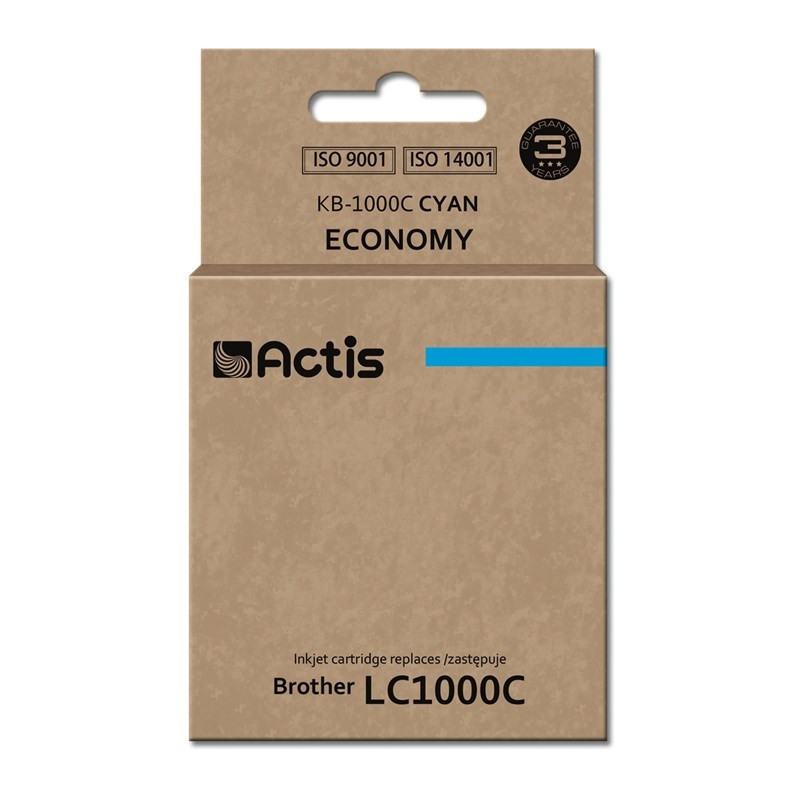 Ink Cartridge - Actis KB-1000C Blue 36 ml