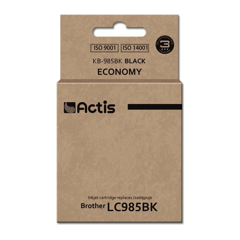 Ink Cartridge - Actis KB-985Bk 28 Ml Black