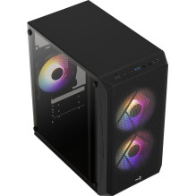 Kompiuterio Korpusas - Aerocool CS107V2 Mini Bokštas Juodas Kompiuterio Korpusas - Aerocool CS107V2 Mini Bokštas Juodas