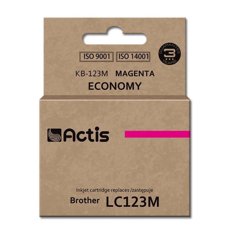 Ink Cartridge - Actis KB-123M Red