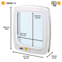 Pet Door - Ferplast Swing 15 Pet Door - Ferplast Swing 15