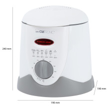 Karšto Oro Gruzdintuvė - Clatronic FFR 2916 1 L 900 W Nepriklausoma Pilka, Balta Karšto Oro Gruzdintuvė - Clatronic FFR 2916 1 L 900 W Nepriklausoma Pilka, Balta