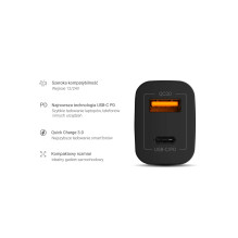 Mobile Charger - Green Cell CAD33 42W Fast Charger Black Mobile Charger - Green Cell CAD33 42W Fast Charger Black