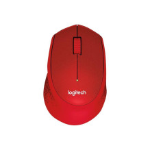 Įvesties Prietaisas - Logitech M330 Silent Plus Belaidė Ergonomiška Pelė Raudona Įvesties Prietaisas - Logitech M330 Silent Plus Belaidė Ergonomiška Pelė Raudona