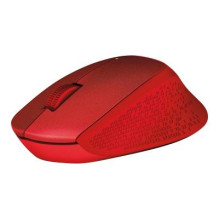 Įvesties Prietaisas - Logitech M330 Silent Plus Belaidė Ergonomiška Pelė Raudona Įvesties Prietaisas - Logitech M330 Silent Plus Belaidė Ergonomiška Pelė Raudona
