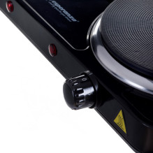 Electric Cooker - Esperanza EKH014K 2 Zone 2500W 5 Power Levels Black