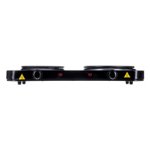 Electric Cooker - Esperanza EKH014K 2 Zone 2500W 5 Power Levels Black