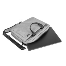 Laptop Case - Natec Mustela 39.6 Cm (15.6') Grey Laptop Case - Natec Mustela 39.6 Cm (15.6') Grey