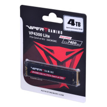 M.2 SSD - Patriot Memory VP4300 Lite 4TB PCIe 4.0 7400MB / s Skaitymas 6000MB / s Rašymas M.2 SSD - Patriot Memory VP4300 Lite 4TB PCIe 4.0 7400MB / s Skaitymas 6000MB / s Rašymas