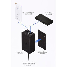 Maitinimo Adapteris - Ubiquiti POE-24-12W-G 24V Gigabit Ethernet Maitinimo Adapteris - Ubiquiti POE-24-12W-G 24V Gigabit Ethernet