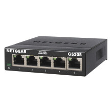 Switch - Netgear GS305 Gigabit 10 / 100 / 1000 Black