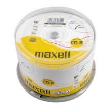 CD Diskai - Maxell 52x 80 / 700MB 50 Vnt.