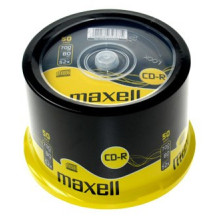 CD Discs - Maxell Max27051 CD 700MB 52x 50pcs Silver CD Discs - Maxell Max27051 CD 700MB 52x 50pcs Silver