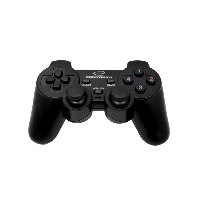 Gamepad - Esperanza EG102 Analog / Digital USB 2.0, Black